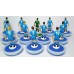 Subbuteo Andrew Table Soccer Coventry City 1974-78 on classic Lightweight bases